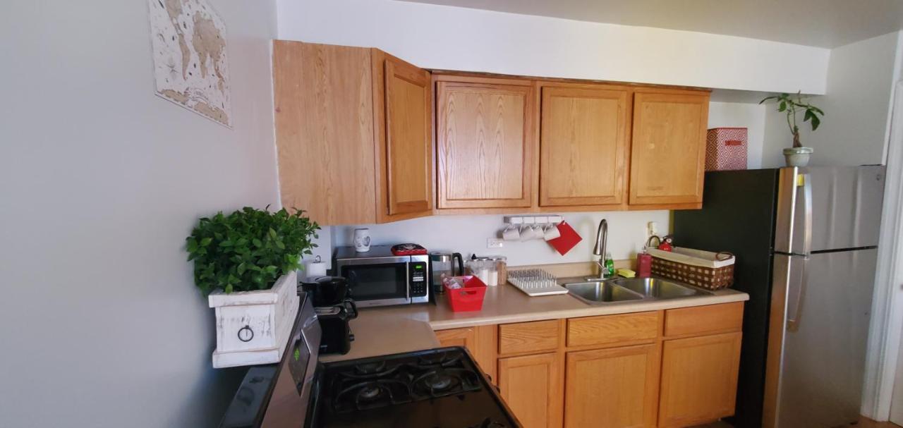 Cozy 1 Bedroom, 1 Min From Irving Park Blue Line, Free Parking Chicago Eksteriør billede